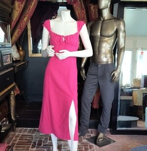 Pink Sleeveless Dress